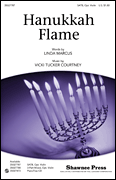 cover Hanukkah Flame SATB choral sheet music cover